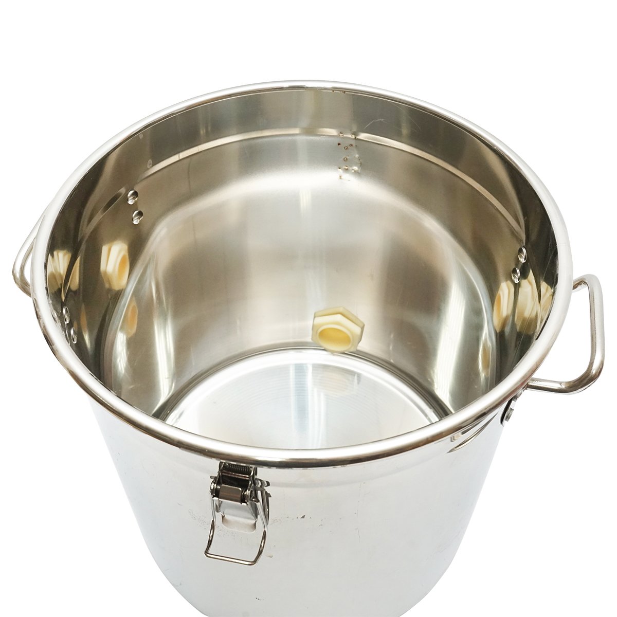 Maturator din inox cu capac pentru miere de albine 40kg